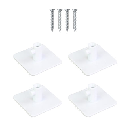4 Pack Mixer Hook Stand with Screws for KitchenAid Mixer Attachment Organizer