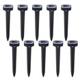 thumbnail image 1 of 4 Pack Mole Repellent Solar Powered, Snake & Skunk & Vole & Gopher & Armadillo & Rabbit & Groundhog & Chipmunk & Raccoon Repellent for Yard, IP65 Waterproof Ultrasonic Deterrent for Lawns Garden, 1 of 9