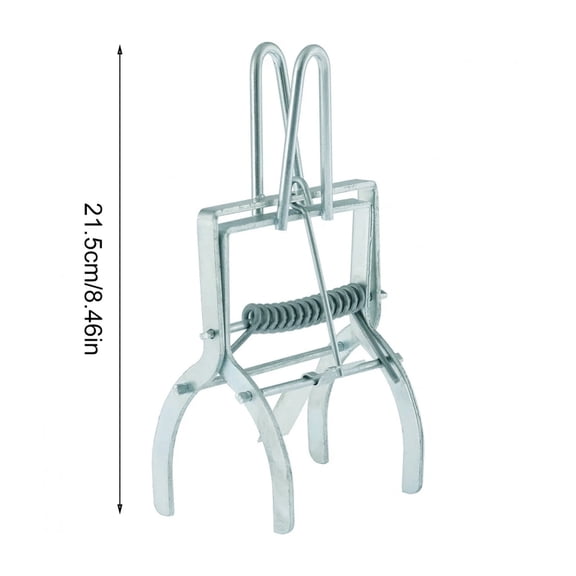 4 Pack Mole Traps That Kill Best, Mole Trap Easy to Set, Galvanized Steel Scissor Traps for Lawns, Reusable Quick Capture Gopher Vole Outdoor Use