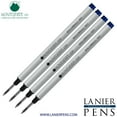 thumbnail image 1 of 4 Pack - Monteverde® Rollerball to fit Montblanc® Rollerball Pens - Blue, 1 of 4