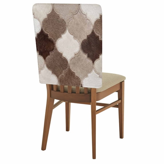 4 Pack Moroccan Patchwork Chair Back Covers Western Ethnic Abstract ...