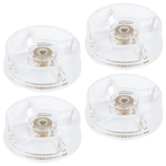 4 Pack Motor Base Gear Replacement Part Compatible with Magic Bullet 250W Blenders MB1001 (Upgraded Design)