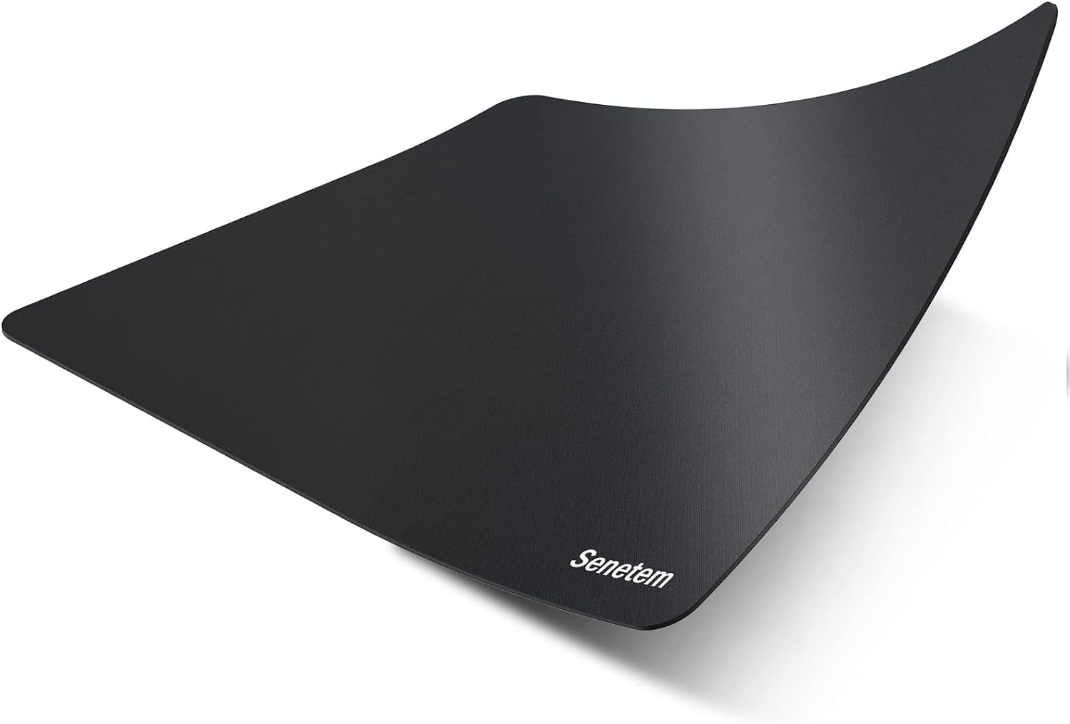 4-Pack Mouse Pad, Ultra-Smooth Gaming Mousepad, Non-Slip Rubber Base, Washable Surface Fits Wired & Wireless Mouse – Perfect for Desk, Laptop, PC & Office, Small Portable, 11x8.6 in, Black