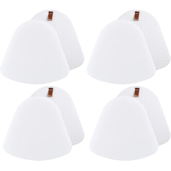 4 Pack NV350 Foam Replacement Filters for Shark Navigator Lift-Away Deluxe NV350 NV351 NV352 NV355 NV356E NV357 NV360 NV370 NV391 UV440 UV490 UV540, Part # XFF350