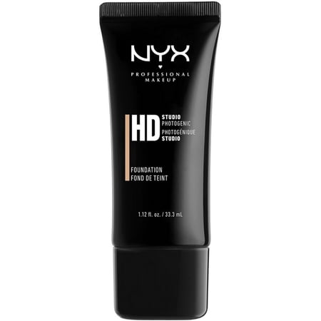 4 Pack - NYX Professional Makeup HD Studio Photogenic Foundation-HDF, [104] Sand Beige 1.12 oz