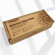 4 Pack Natural Henna Hair Coloring Paste, Ready-to-Use Henna Paste for Hair, Brown Color