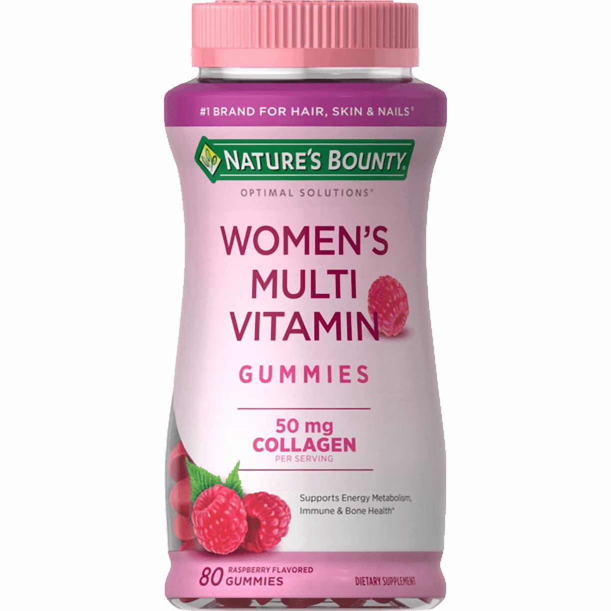4 Pack - Nature's Bounty Hair, Skin and Nails, Biotin, Gummies 80 Count Each
