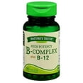 thumbnail image 1 of 4 Pack - Nature's Truth High Potency B-complex Plus B-12, 90 ea, 1 of 1