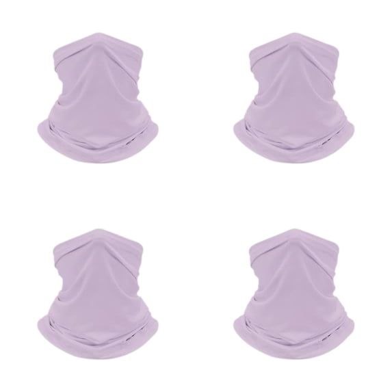 4 Pack Neck Gaiter Face Covering Gator Mask Bandana Cooling Mask for Outdoor Protection