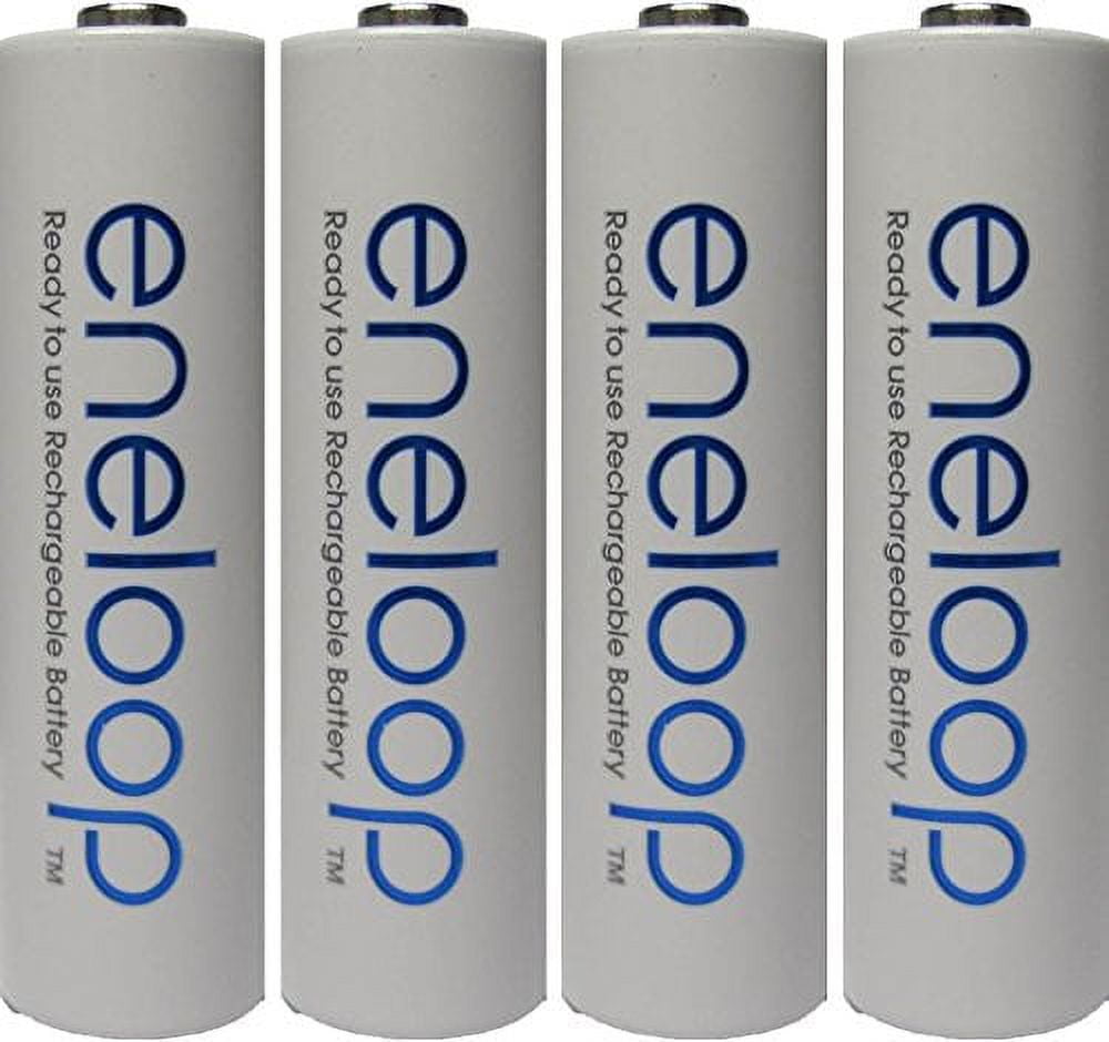 Eneloop 70-ZP2A-6D26 AAA 4th generation NiMH Pre-Charged Rechargeable 2100  Cycles Battery with Holder 8 Count(Pack of 1)