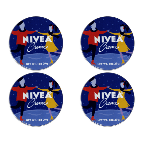 4 Pack Nivea 1 oz Moisturizing Creme Travel Size