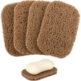 thumbnail image 1 of FacoFaco 4 Pack Non-Slip Soap Holder Pad for Kitchen Bathroom (Coffee), 1 of 14