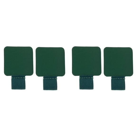 4 Pack Notebook Pen Loop Holder, Self-Adhesive Pen Holder Pencil Holders Elastic Loop Designed for Notebooks Journals Calendars, Pen Holder for Notebook(Blackish Green*2)