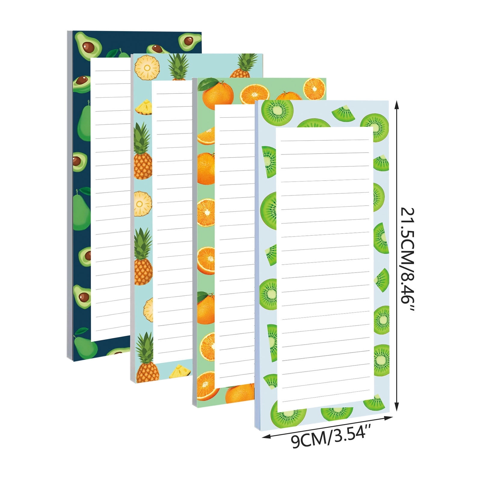4 Pack Notepads – Notepads for Grocery List, Shopping List, To-Do List ...
