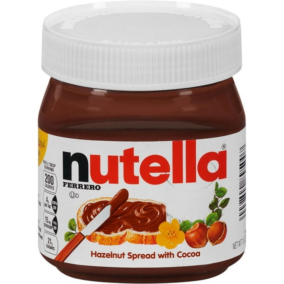 4 Pack - Nutella Hazelnut Spread 13 oz