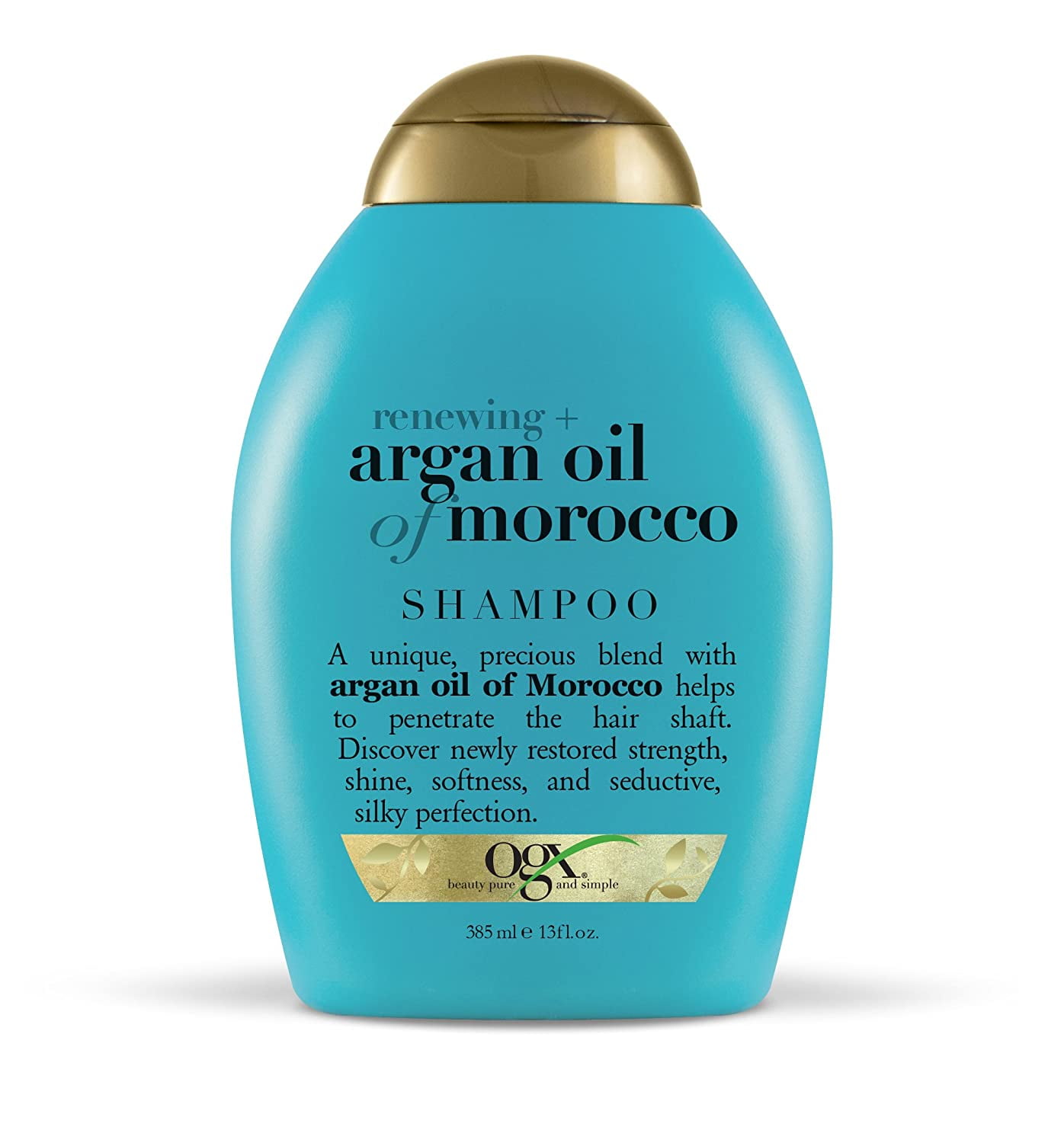 OGX, Moroccan Argan Oil Shampoo, 13 oz, 4 Pack for Moisturizing