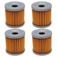 thumbnail image 1 of 4 Pack Oil Filters fits Suzuki DR-Z400 DR-Z400S DR-Z400SM fits Kawasaki KLX400R, 1 of 1