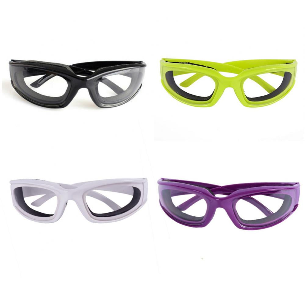 4 Pack Onion Goggles, Anti-Fog No-Tears Kitchen Onion Glasses with ...