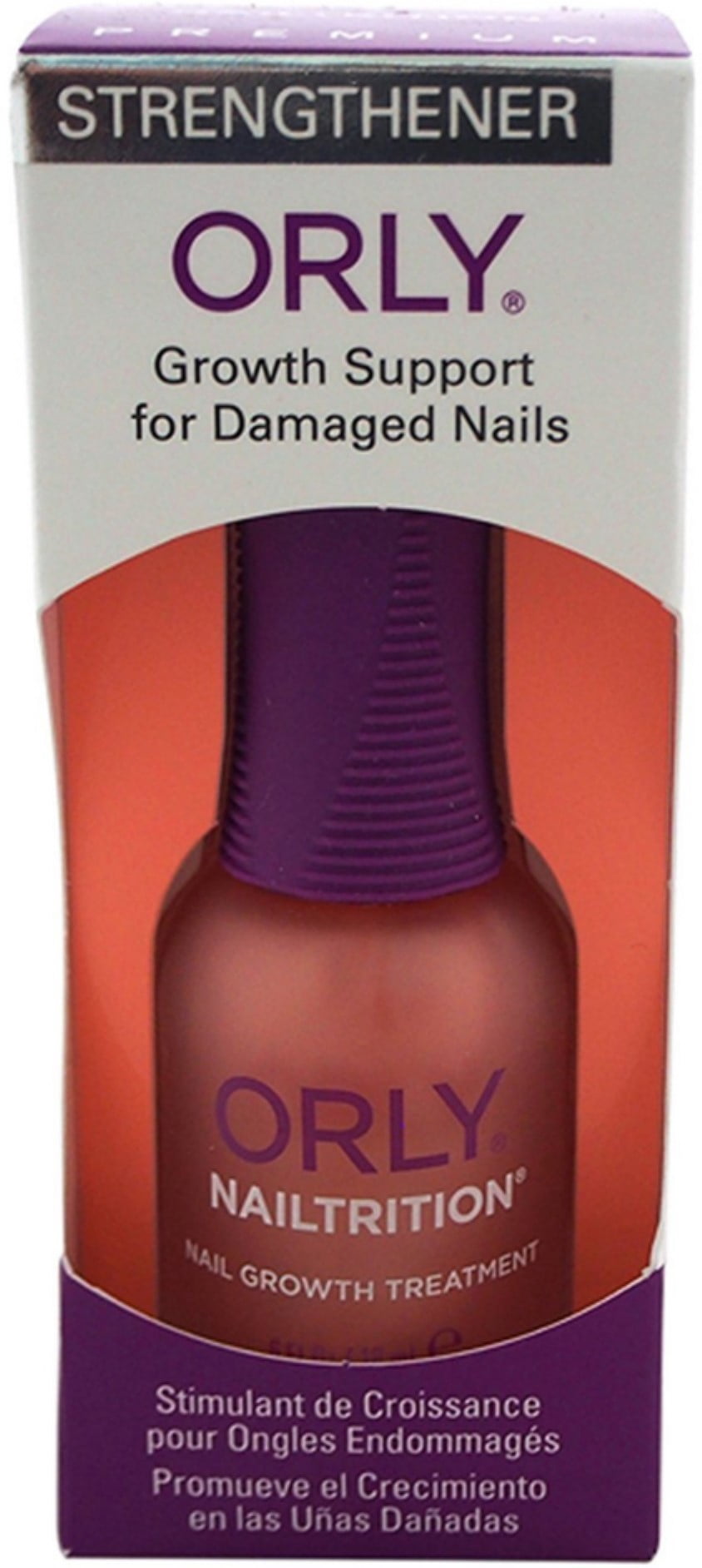 4 Pack Orly Nailtrition Nail Growth Treatment 0.6 oz