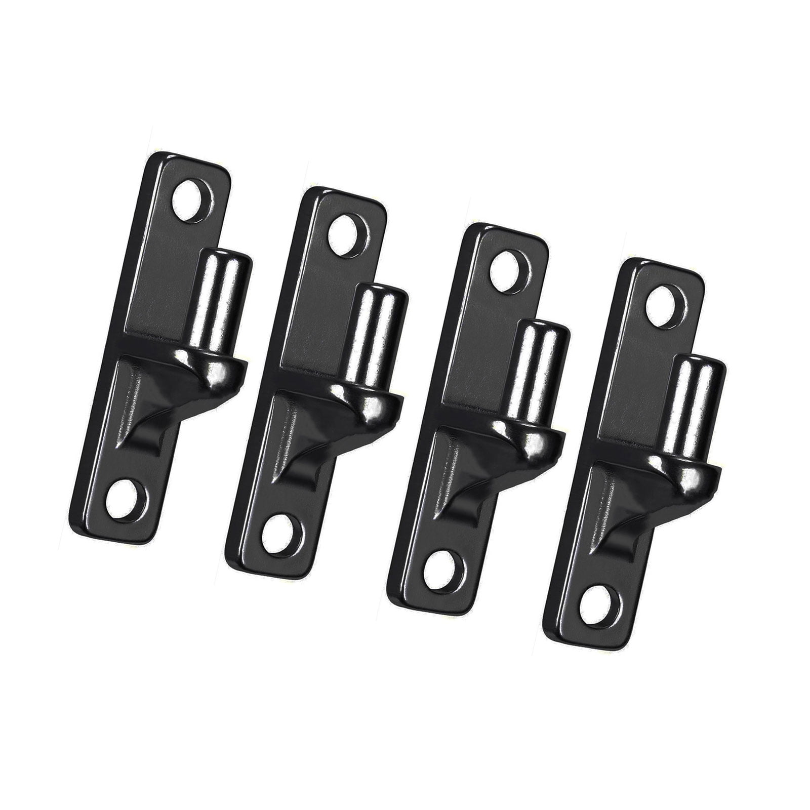 4 Pack Outdoor Chain Link Fence Gate Hinges Portable Sturdy Wall Mount ...