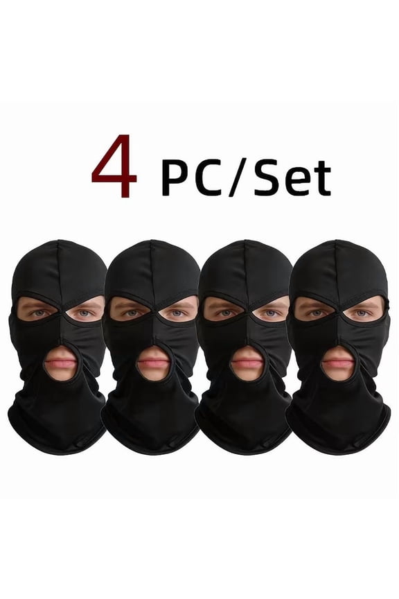 4 Pack Outdoor Face Masks for Cycling Running Camping Hiking Dust Wind Protection