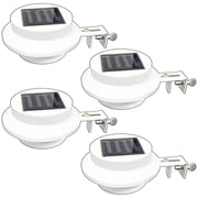 4 Pack Outdoor LED Solar Lights - Water Resistant, Automatic On/Off Feature