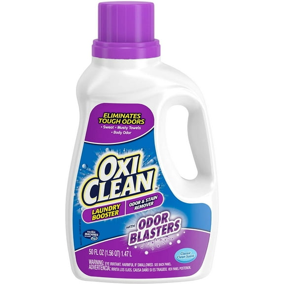 4 Pack - OxiClean Odor Blasters Odor & Stain Remover Laundry Booster, 50 oz.