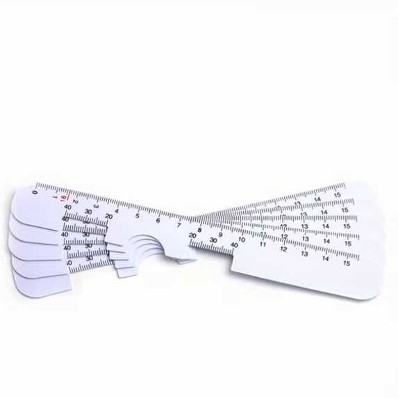 4-Pack PD Ruler Set for Opticians Pupillary Distance Measurement