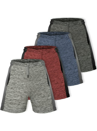 3-6 Packs Men's Mesh 2-Tone Basketball Shorts With Pockets Gym Activewear  Assorted Colors