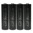 thumbnail image 1 of 4 Pack Panasonic eneloop pro AA High Capacity Ni-MH Pre-Charged Rechargeable Batteries + Free Battery Holder, 1 of 2