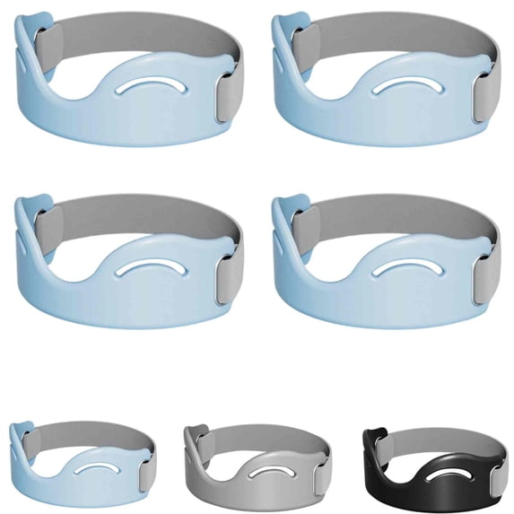 4-Pack Patellar Tendon Support Strap, Adjustable Knee Pain Relief Brace for Runners Knee, Jumper's Knee, Hiking, Basketball, Soccer & Gym, Comfortable Non-Slip Knee Straps for Men Women (Blue-4pcs)