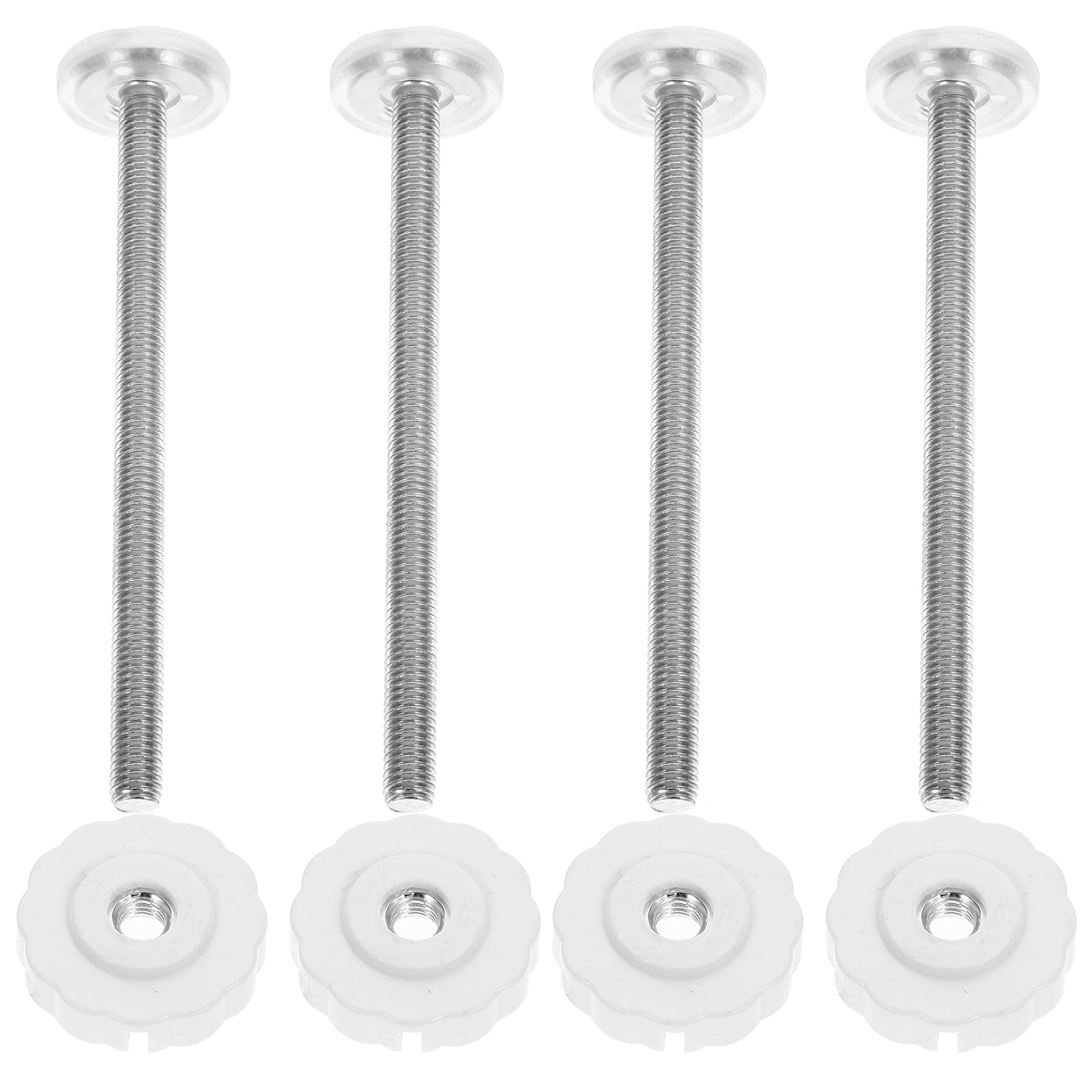 4 Pack Pet Gates Spindle Rods 8mm(M8), Replacements Parts to The Screws for Dog Gate Door or Stair Gate
