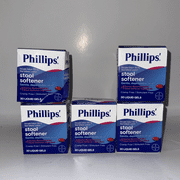 Phillips' Stool Softener Digestive Relief Liquid Gels, 30 ct, 4 Pack