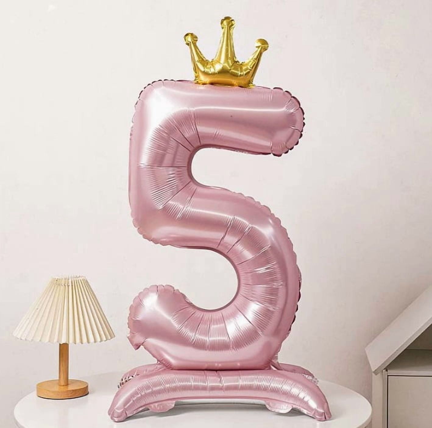 4 Pack Pink Number Balloons For Baby s First Birthday Durable And 4-pack-pink-number-balloons-for-baby-s-first-birthday-durable-and