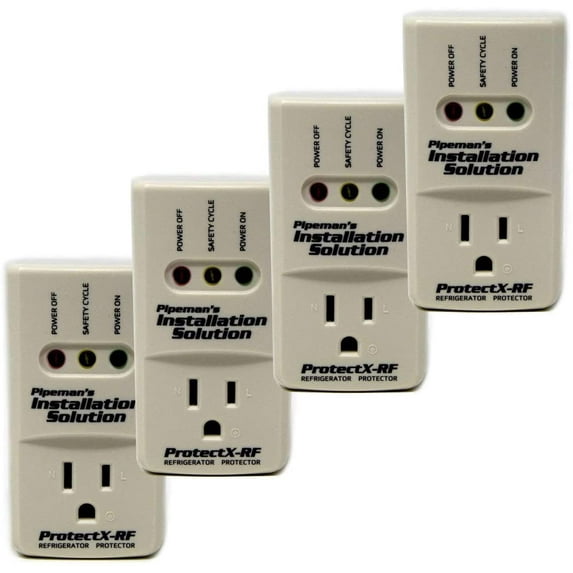 4 Pack Pipeman's Installation Solution AC 85-135V Surge Protector 1800 Watts