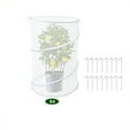 thumbnail image 1 of 4 Pack, Plant Covers Tent From Animals, Insect Barrier Mesh Plant Guard Cover Net Garden Plant Protectors for Seedlings Small Potted Plants Flowers Small Fruit Trees Vegetables, 1 of 5
