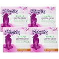 thumbnail image 1 of 4 Pack - Playtex Simply Gentle Glide Unscented Tampons, Super Plus Absorbency, 36 Count, 1 of 1