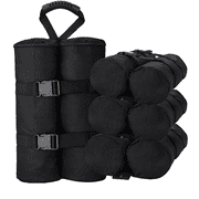 4 Pack Plus Size Canopy Weight Bags(240 lbs) for Pop up Canopy Tent, 1680D Heavy Duty Leg Canopy Weights Sand Bags for Instant Outdoor Sun Shelter Canopy/Patio Tent