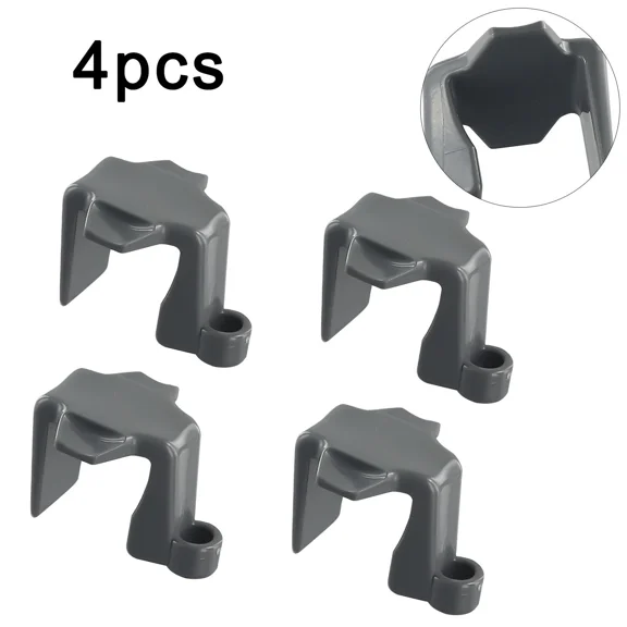 4 Pack Pontoon Boat Rail Fender Hanger Adjuster Square Tube Rails Clip Bumpers