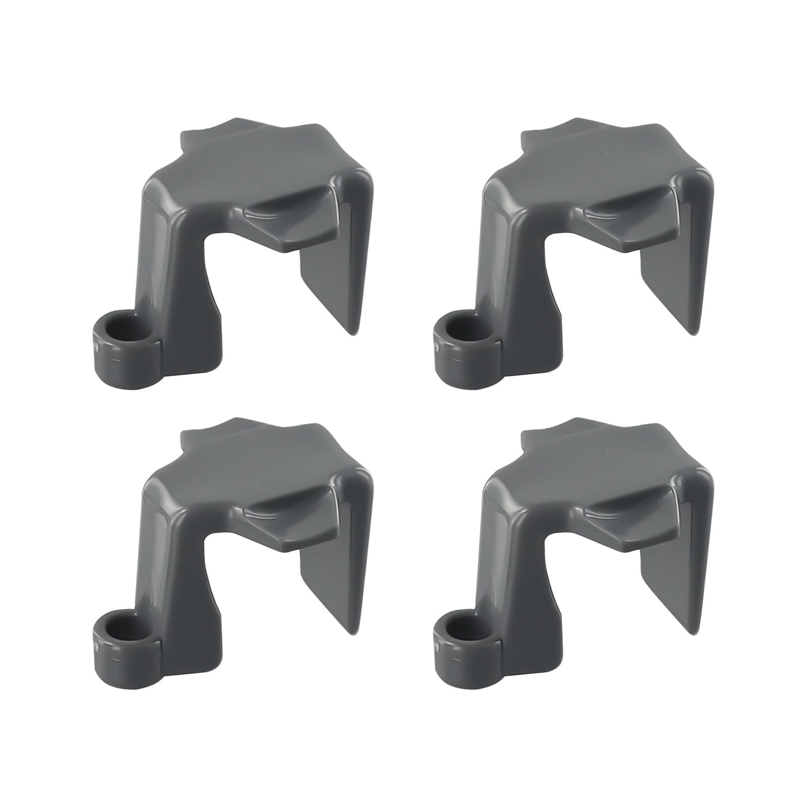 4Pack Marine Pontoon Boat Square Rail Fender Clips, Boat Bumper