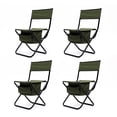 thumbnail image 1 of 4 Pack Portable Folding Chair with Storage Bag, 280lbs Maximum Loading Capacity Collapsible Chair, Lightweight Foldable Chair for Outdoor Camp, Hiking, 1 of 9