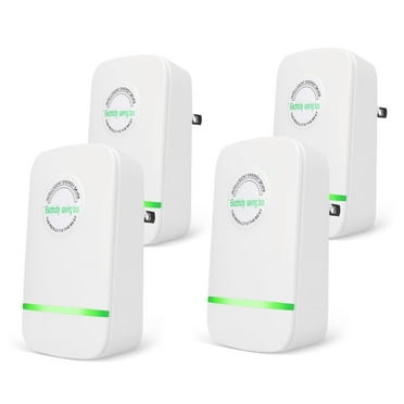 4 Pack Power Saver, Energy Saver Electricity Saving Box Household Energy Saver 30KW Power Saving and High Efficiency US Plug 90V-250V