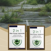 4-Pack, Powerful 2-in-1 Herbicide Granules, Long-Lasting &Low Toxicity Efficient Weed Killer,Glufosinate & HPPD Inhibitor Formula for Glyphosate-Resistant Weed Control, 25g Packets,