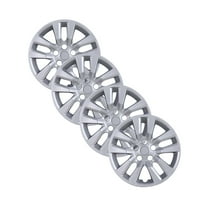 (4-Pack) Premium 16" Wheel Rim Cover Hubcaps OEM Style Replacement Snap on Car for 2013-2018 Nissan Altima Sedan -PP Material - 16 inch Set