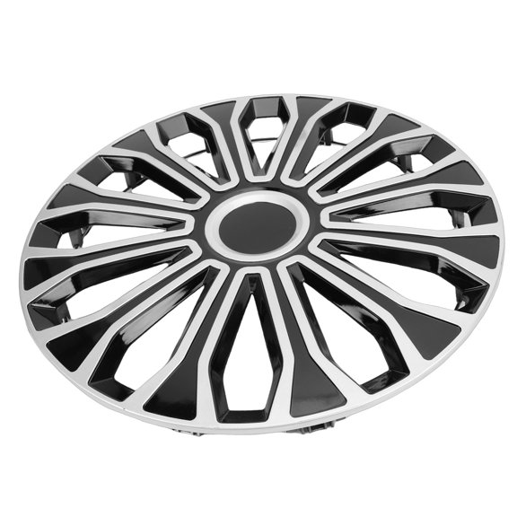 4 Pack Premium Replacement Car Wheel Hubcap Cover 16 inches / 40.6 cm Clip On ABS Rim Protectors Universal Fits R16 Steel Wheels