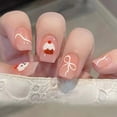 thumbnail image 1 of 4-Pack Press on Nails - 96 Pieces Long-Wear, Glossy Finish, Quick Stick, No Glue Needed, Perfect for Dance, Party, Daily Wear, Fashionable Nail Art for Women/Girls, 1 of 8