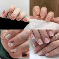 thumbnail image 1 of 4-Pack Press on Nails - 96 Pieces Long-Wear, Glossy Finish, Quick Stick, No Glue Needed, Perfect for Dance, Party, Daily Wear, Fashionable Nail Art for Women/Girls, 1 of 6