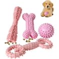 4 Pack Puppy Toys for 28 Months Pets Dog Chew Toy for Small Puppies