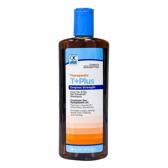 Quality Choice Therapeutic Gel Shampoo for Dandruff, 4 Piece, 16 Oz Each