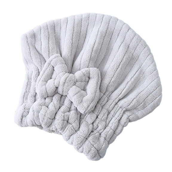 4 Pack Quick Drying Hair Towels Thick And Soft Hair Towels For Highly Absorbent